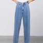 HI-WAIST SLOUCH JEANS