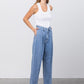 HI-WAIST SLOUCH JEANS