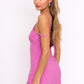 LE LIS Chic Strap Detail Mini Dress