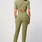 TWO PIECE PANT SET, BELT INCLUDED