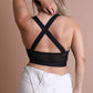 LETOs Plus-size Cross Front Bralette