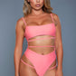 Wicked Women's Peach 1 Piece Venetia Swimsuit