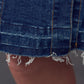 INSANE GENE Buttoned-front Midi Denim Overall Dress