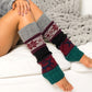 AILI'S CORNER Nordic Snowflake Leg Warmers
