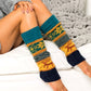 AILI'S CORNER Nordic Snowflake Leg Warmers