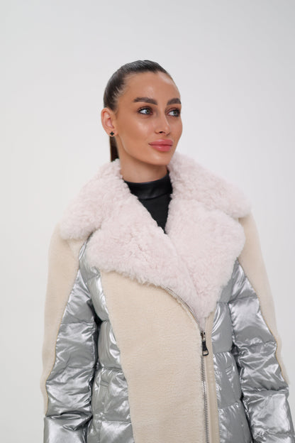 Kalgan Trim Down Long-line Coat