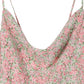 LILOU Casual Floral Print Dress with Cowl Neck & Open Back - SL summer dress