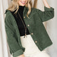 JADE by JANE Ribbed Autunm Velvet Jacket