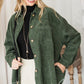 JADE by JANE Ribbed Autunm Velvet Jacket