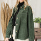 JADE by JANE Ribbed Autunm Velvet Jacket