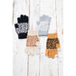 AILI'S CORNER Leopard Stretch Touch Gloves