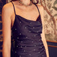 DO + BE COLLECTION Drape Front Side Ruched Dress