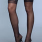 Keep A Secret Thigh Highs Black Queen