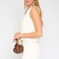 GILLI Cream One - Shoulder Layered Top Romper