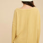 AEMI & Co. Cozy V- Neckline Knitted Top - Casey Top