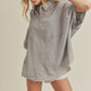 AEMI & Co. Casual Striped Dolman Sleeves Top - Rachel Top