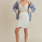 AEMI & Co. Mini High Waist Susie Skirt