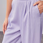 DO + BE COLLECTION Lavendar Wide Leg Pants