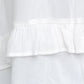 GILLI Sleeveless Asymmetrical Hem Line Tiered Top