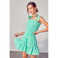 DO + BE COLLECTION Smocked Tiered Dress
