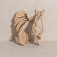 KKE ORIGINALS Ashley - Wooden Heel Sandal