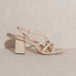 KKE ORIGINALS Ashley - Wooden Heel Sandal