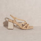 KKE ORIGINALS Ashley - Wooden Heel Sandal