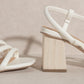 KKE ORIGINALS Ashley - Wooden Heel Sandal