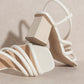 KKE ORIGINALS Ashley - Wooden Heel Sandal