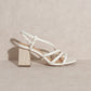 KKE ORIGINALS Ashley - Wooden Heel Sandal