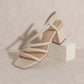 KKE ORIGINALS Ashley - Wooden Heel Sandal