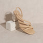KKE ORIGINALS Ashley - Wooden Heel Sandal