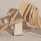KKE ORIGINALS Ashley - Wooden Heel Sandal