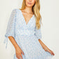 ONE & ONLY COLLECTIVE Floral Print Babydoll Mini Dress