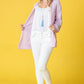 EG FASHION Solid Waffle Knit Cardigan