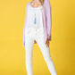 EG FASHION Solid Waffle Knit Cardigan