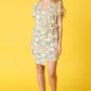 EG FASHION Ditsy Floral Wrap Dress