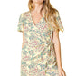 EG FASHION Ditsy Floral Wrap Dress