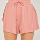 LOVE TREE Activewear Two In One Drawstring Shorts