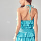 DO + BE COLLECTION Smocked Waist Ruffle Romper