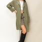 HYFVE Long Button Front Cool Oversized Coat
