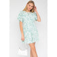 GILLI Kimono Sleeve Floral Printed Dress
