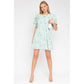GILLI Kimono Sleeve Floral Printed Dress