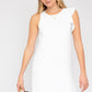 GILLI One shoulder Ruffle Sleeve Dress