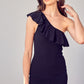 One Shoulder Ruffle Dress