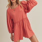 AEMI & Co. Babydoll  Romper with Pockets - Kyle Romper