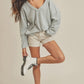 AEMI & Co. Cozy V- Neckline Knitted Top - Casey Top