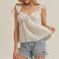 AEMI & Co. Sweetheart Neckline Trixie Top