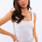 LE LIS Cute Square Neck Tank Bodysuit