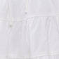 LE LIS Smocked Waist Flare Skirt